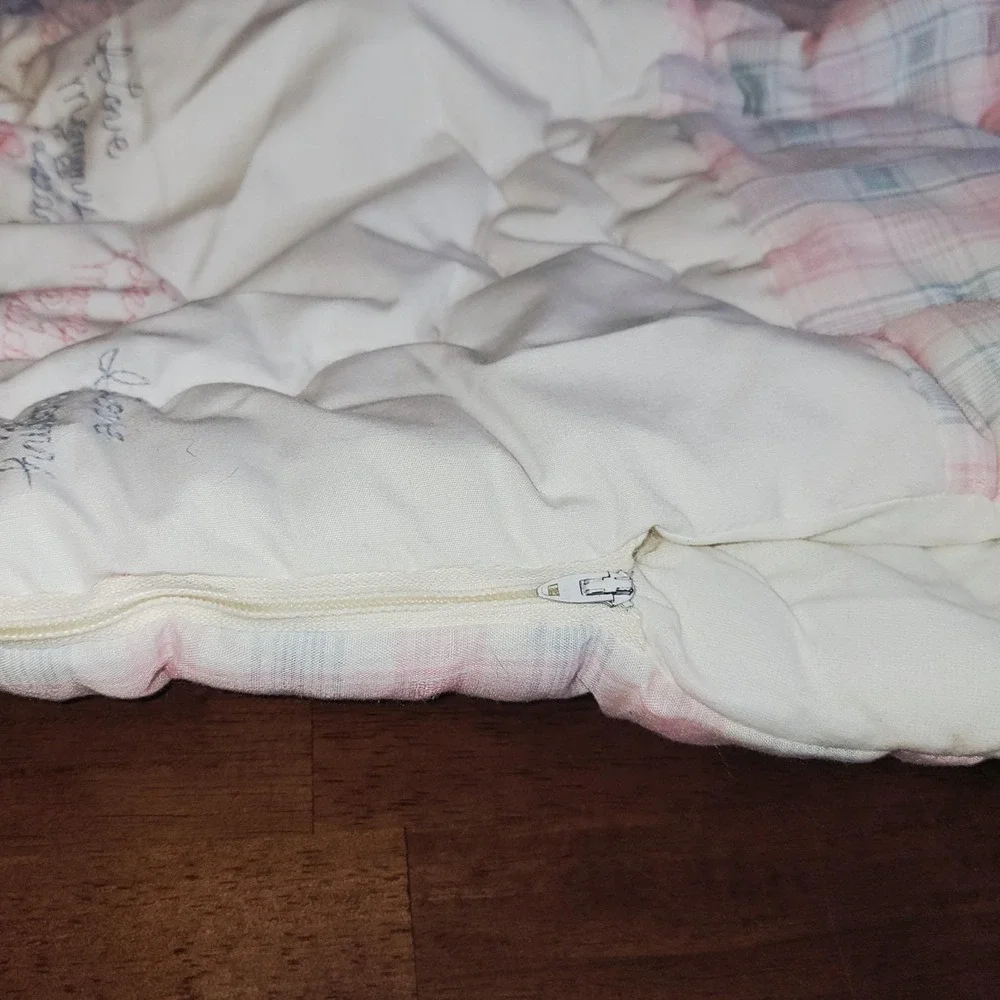 Vintage Baby Sleeping Bag Infant Goose Embroidered 
